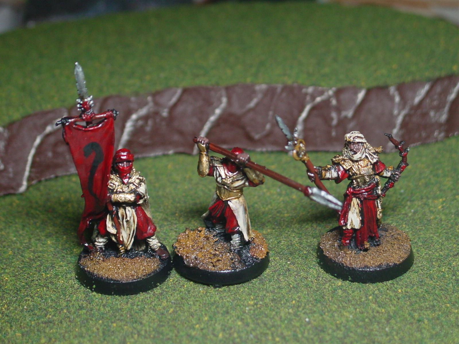 Chieftain, Harad, Lord Of The Rings, Standard Bearer lotr haradrim